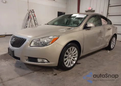 2012 Buick Regal Premium 1 из США, поврежденный, VIN 2G4GS5EK2C9136300
